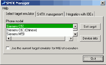   SMTK Manager